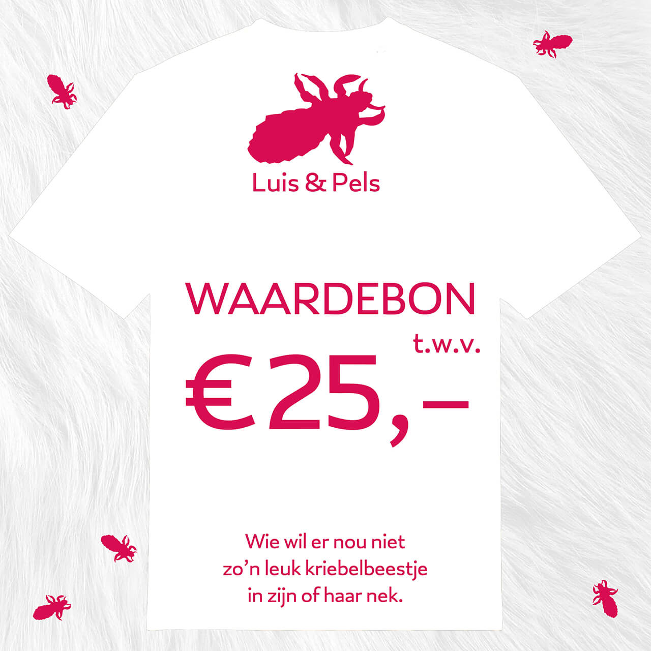 Waardebon Luis & Pels: 25 euro