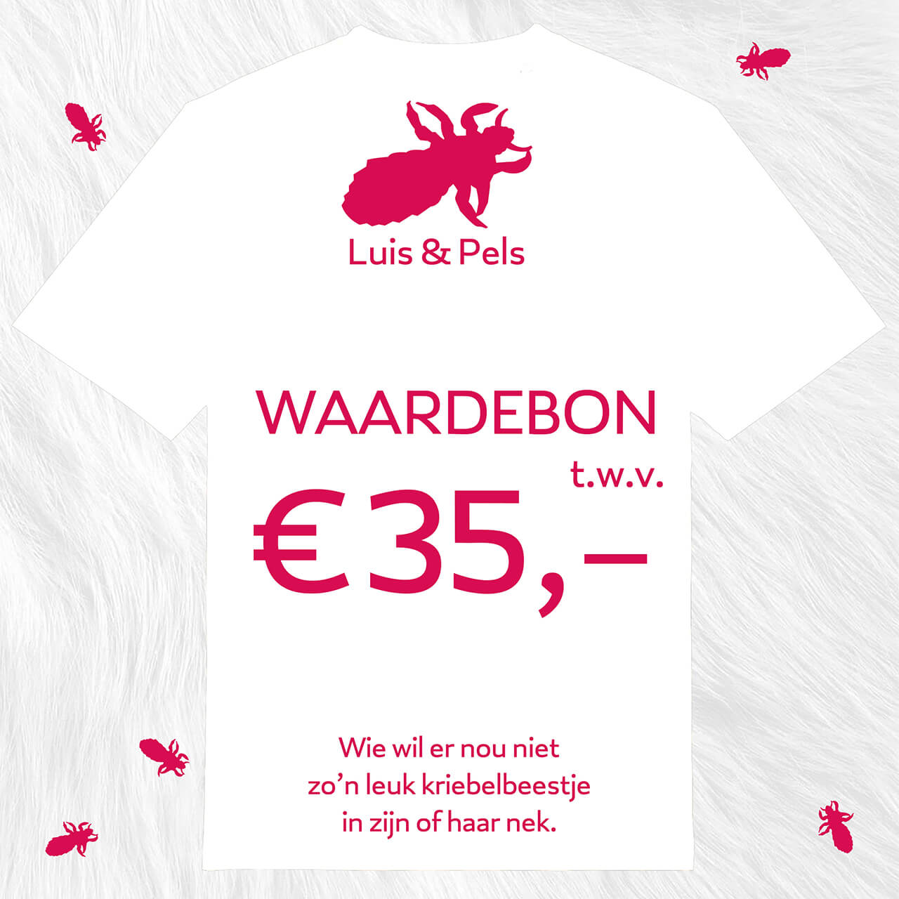 Waardebon Luis & Pels: 35 euro